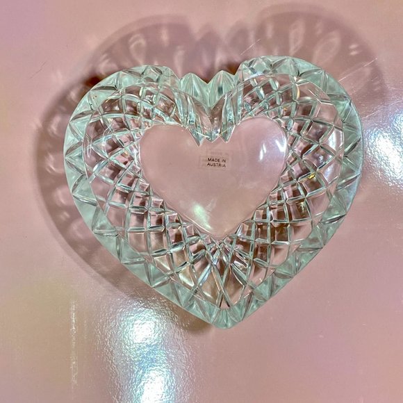 Vintage Christopher Stuart Austrian Crystal Heart - Picture 4 of 4